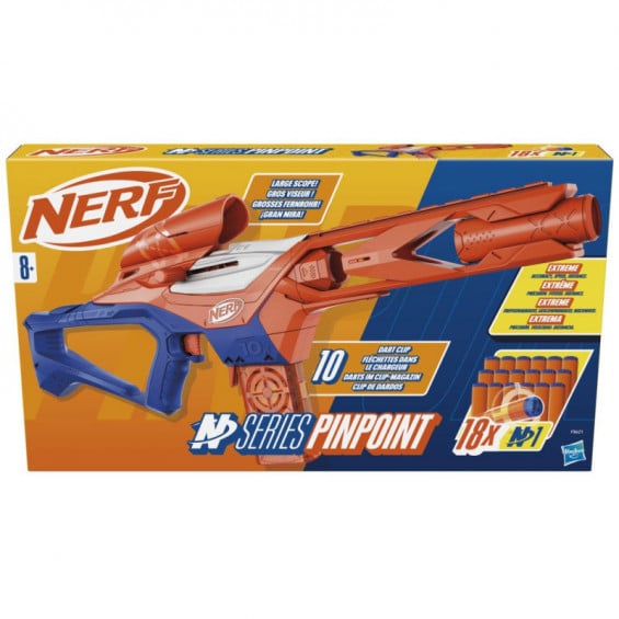 Nerf N Series Pinpoit Lanzador con 18 Dardos