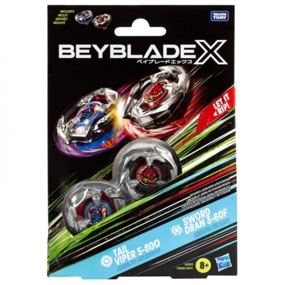 Beyblade X Pack Doble Sin Lanzador Varios Modelos