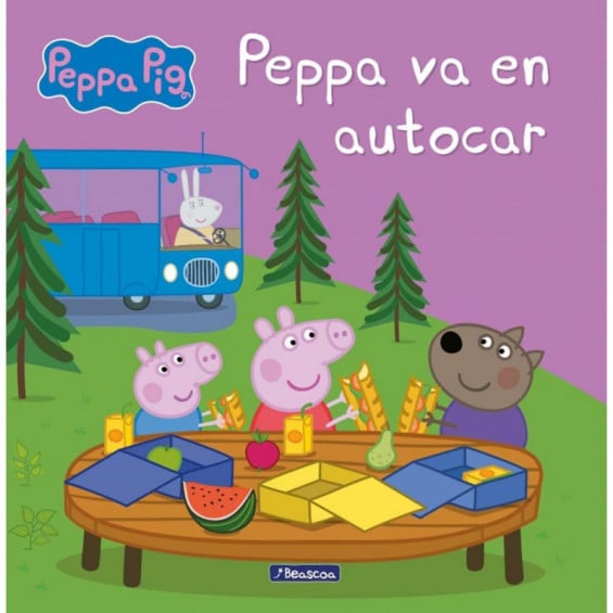 Peppa Pig. Un Cuento -  Peppa va en Autocar
