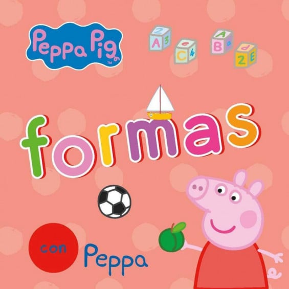 Peppa Pig. Libro de Cartón. Formas con Peppa