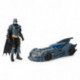 Batman Shadow Guardian Batmóvil y Figura de Batman 30 cm