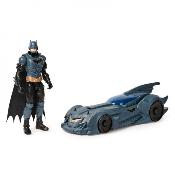Batman Shadow Guardian Batmóvil y Figura de Batman 30 cm