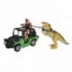 Jeep con Dinosaurio y Accesorios