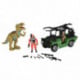 Jeep con Dinosaurio y Accesorios