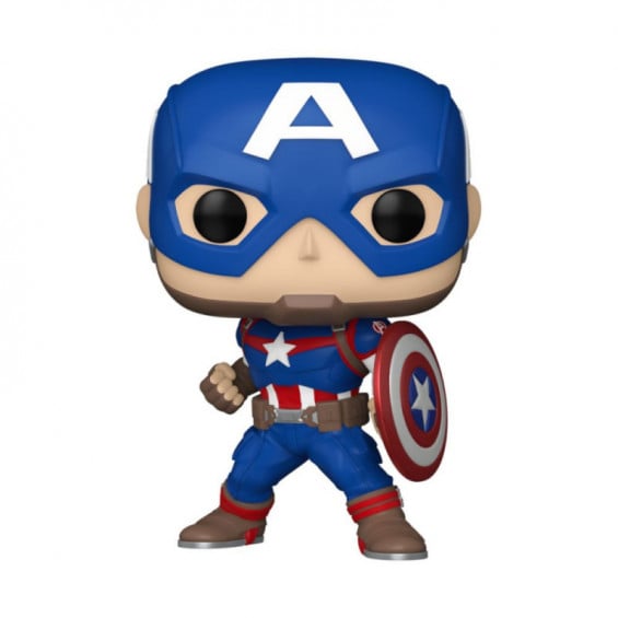Funko Pop! Marvel Figura de Vinilo Capitán América