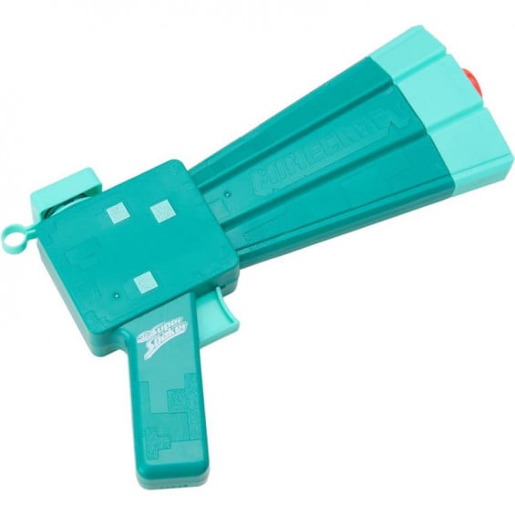 Nerf Super Soaker Lanzador de Agua Glow Squid Minecraft