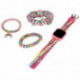 Estuche Arco Iris con Reloj y Accesorios