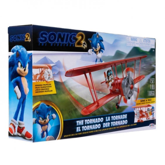 Sonic 2 La Película Vehículo con Figura