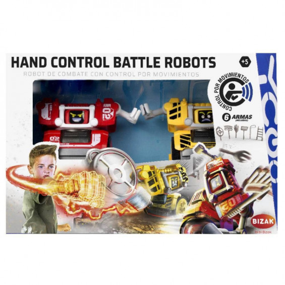 Robotic Hand Control Battle Robots