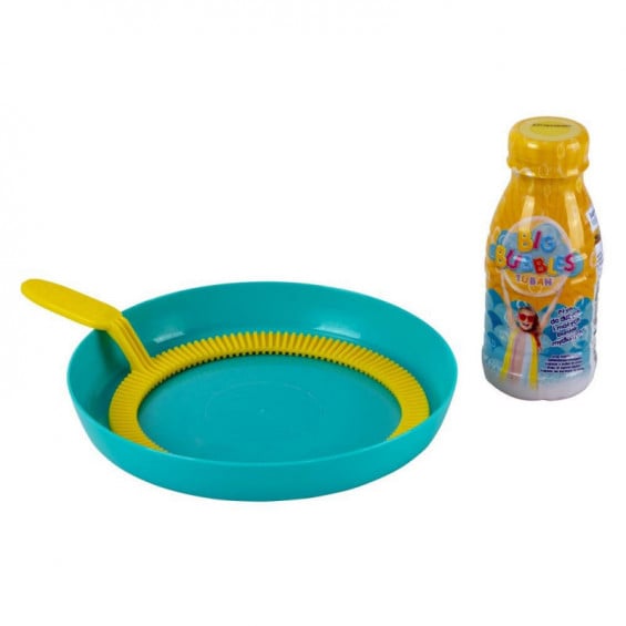 Big Bubles Set Plato Anillo y Líquido de Burbujas 250 ml