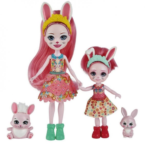 Enchantimals Hermanas Bree Y Bedelia Bun