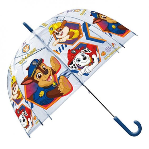 Paw Patrol Paraguas Transparente Campana 46 cm