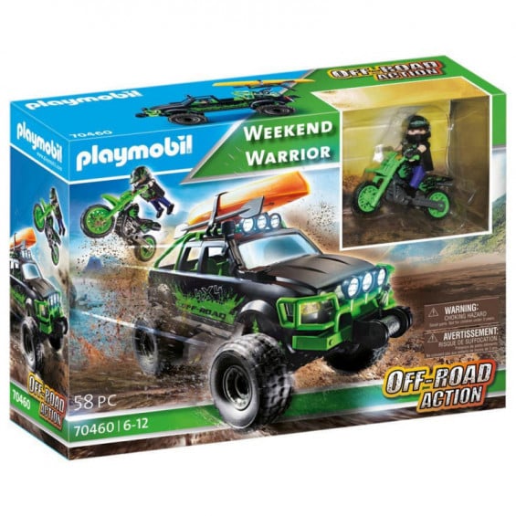 PLAYMOBIL Weekend Warrior Todoterreno AV - 70460