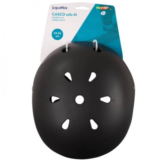 Megaventura Casco Monopatín Negro Talla M