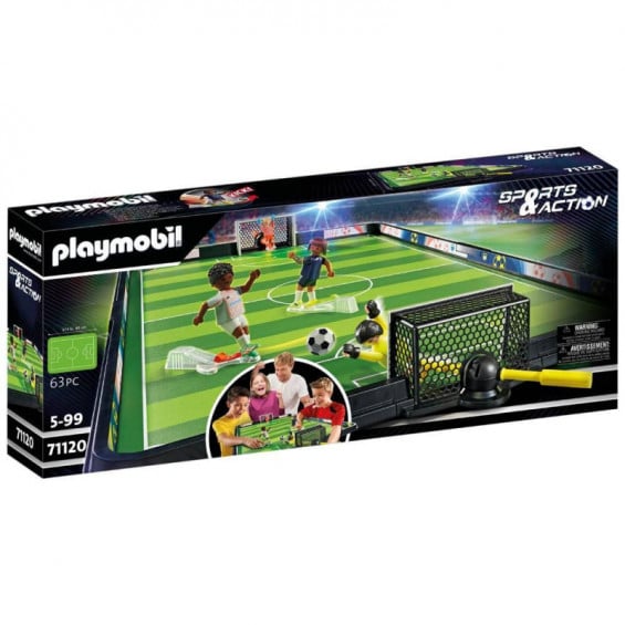 PLAYMOBIL Sports & Action Campo de Fútbol - 71120