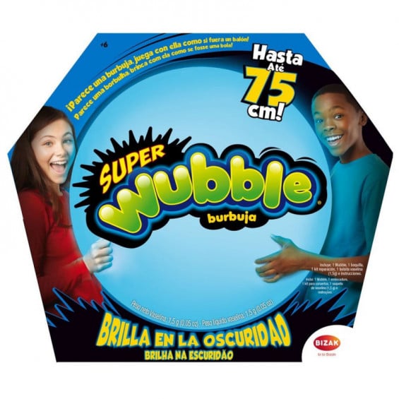 Super Wubble Burbuja Brilla En La Oscuridad Varios Modelos