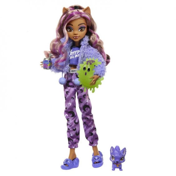 Monster High Fiesta De Pijamas Clawdeen Wolf