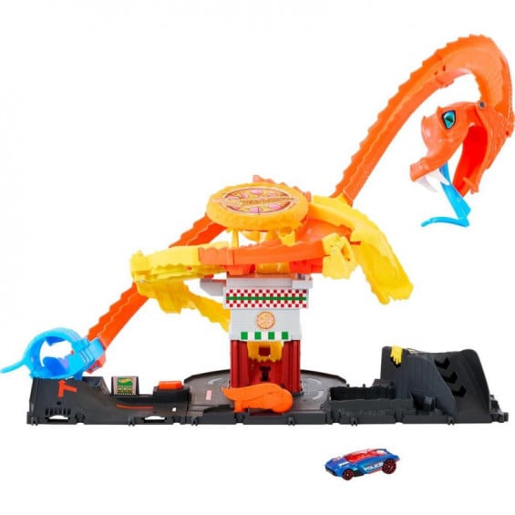 Hot Wheels City Ataque Pizza Slam Cobra