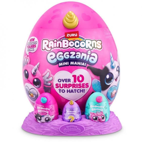 Peluche Rainbocorns Eggzania Mini Mania! Varios Modelos