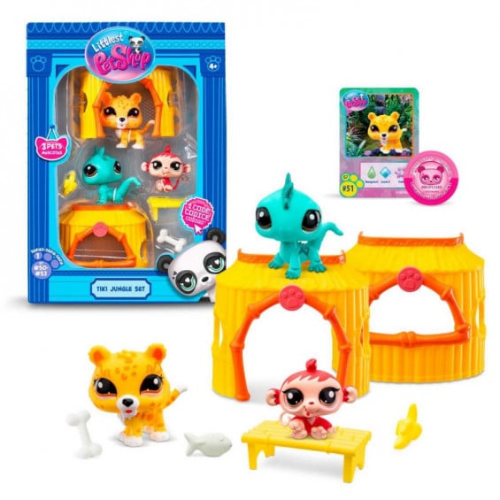 Littlest Pet Shop Tiki Jungle Set