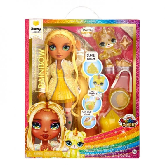 Rainbow High Muñeca Rainbow World Sunny Yellow MGA