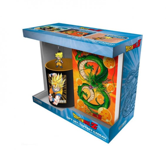 Dragon Ball Pack Con Taza, LLavero Y Cuaderno