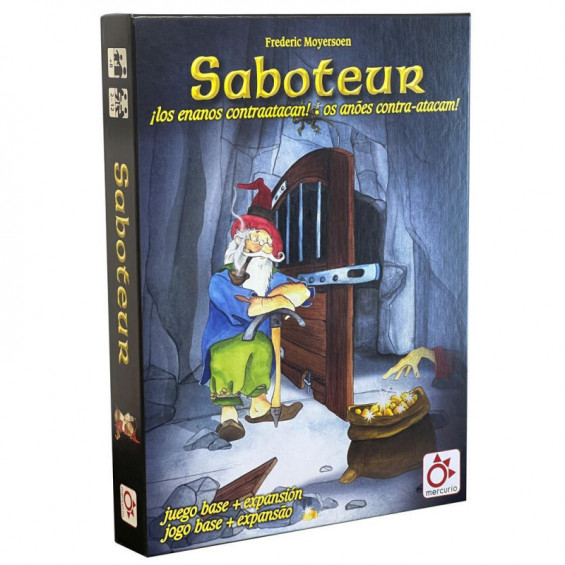 Mercurio Saboteur Juego de Mesa Juego Base + Expansión