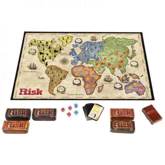 Hasbro Gaming Risk Juego Clásico