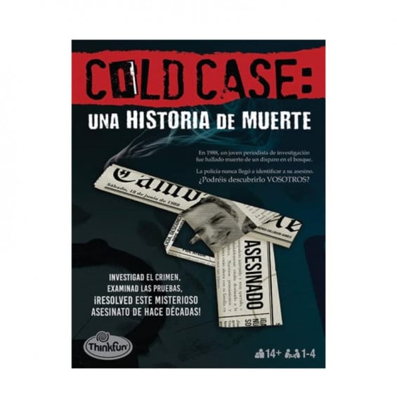 Think Fun Cold Case 1 Caso de Muerte Juego de Mesa