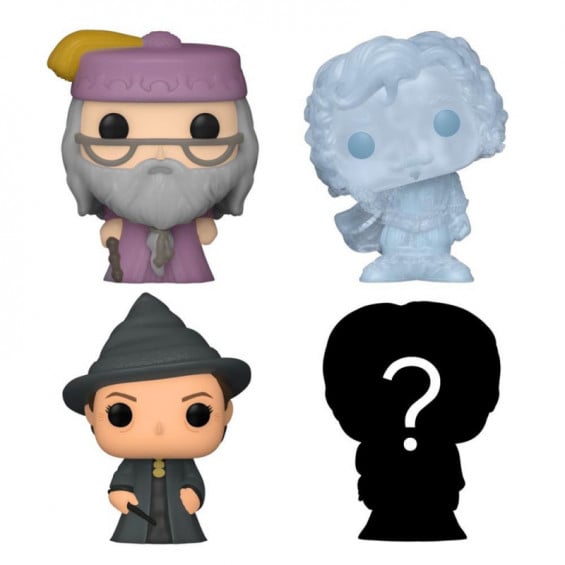 Funko Bitty Pop! Harry Potter Pack 4 Figuras De Vinilo Serie 3 Varios Modelos