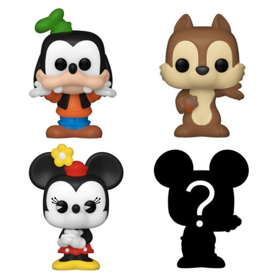 Funko Bitty Pop! Disney Pack 4 Figuras De Vinilo Serie 4 Varios Modelos