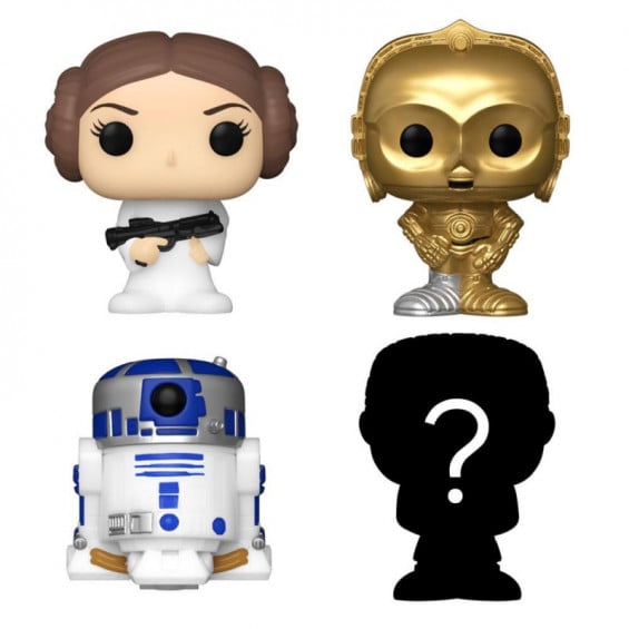 Funko Bitty Pop! Star Wars Pack 4 Figuras De Vinilo Serie 2 Varios Modelos