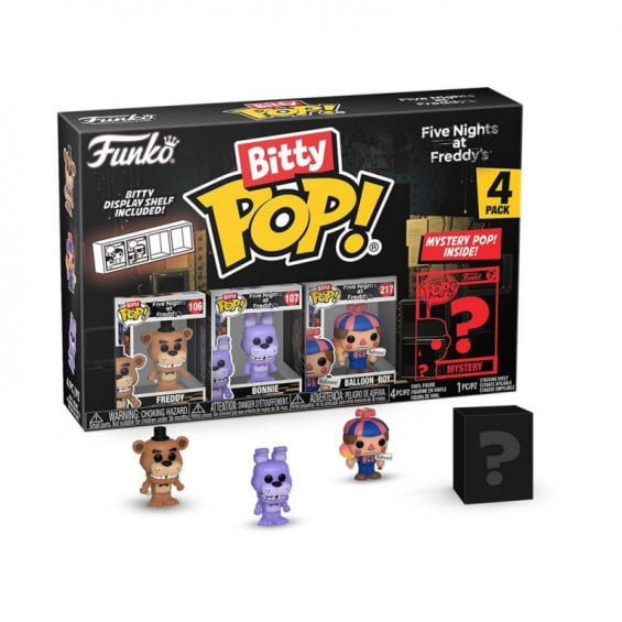 Funko Bitty Pop! Cinco Noches En Freddy's Pack 4 Figuras De Vinilo Freddy Varios Modelos