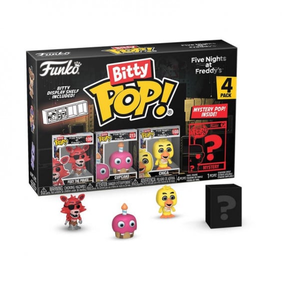 Funko Bitty Pop! Cinco Noches En Freddy's Pack 4 Figuras De Vinilo Foxy Varios Modelos