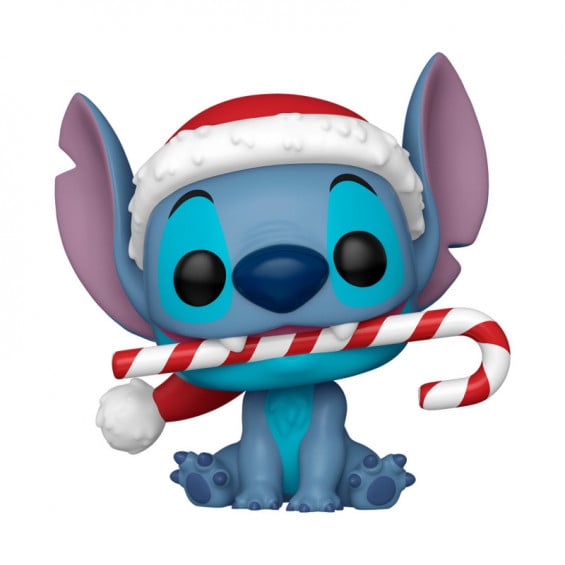 Funko Pop! Disney Lilo & Stitch Figura de Vinilo Stitch con Bastón de Caramelo