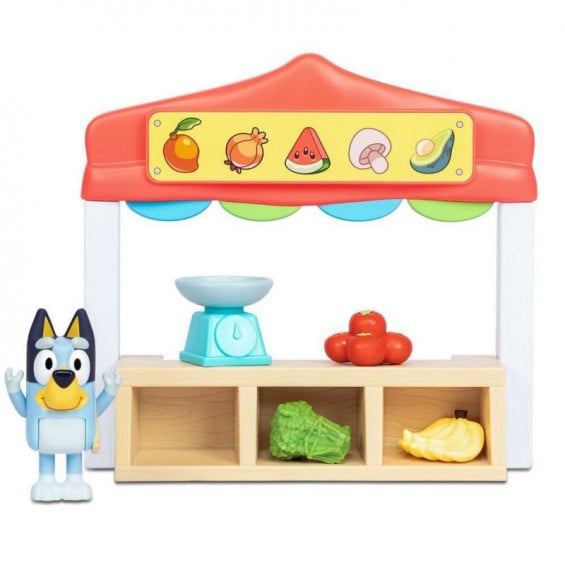 Bluey Mini Playset con Figura Varios Modelos