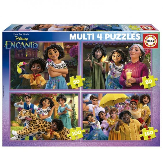 Puzzle Progresivo 50-80-100-150 Piezas Encanto