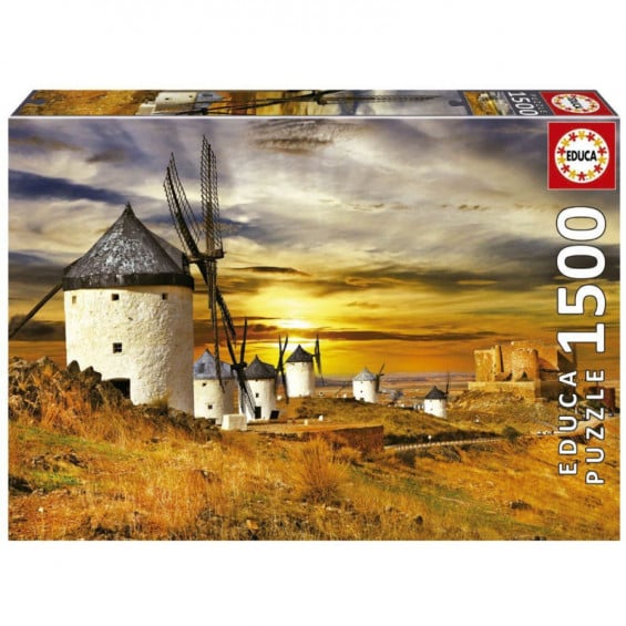 Puzzle 1500 Piezas Molinos de Viento Consuegra