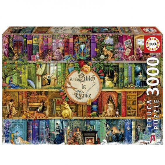 Educa Puzzle 3000 Piezas Stitch in Time