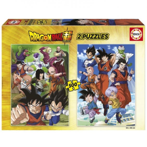 Educa Puzzle 2 x 500 Piezas Dragon Ball