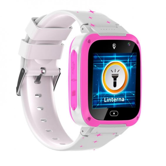 Cefa Tronic Hola Watch Kidiz Love Reloj con Función de Llamadas Blanco y Rosa