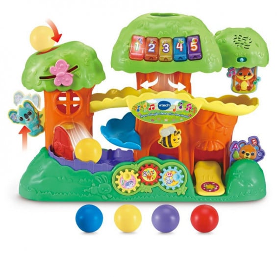 VTech Baby Árbol Tobogán Interactivo Lanzabolas