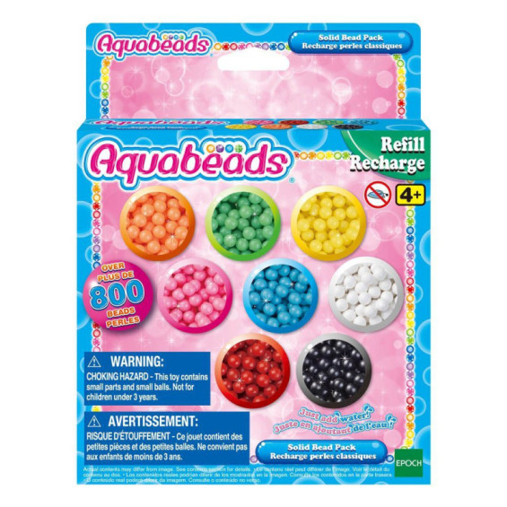 Aquabeads Pack Abalorios Sólido
