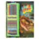 Dino World Libro de Colorear con Lápices
