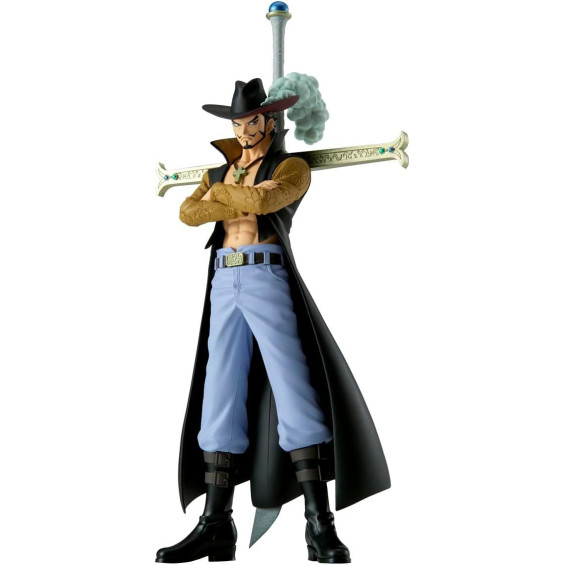 Banpresto One Piece DXF The Grandline Series Extra Figura Dracule. Mihawk