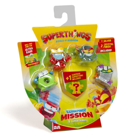 Superthings Kazoom Power Pack 5 Figuras Varios Modelos
