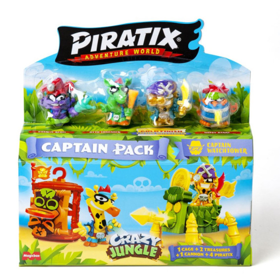 Piratix Crazy Jungle Captain Pack Varios Modelos