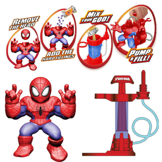 Goo Jit Zu Hero Creator SPIDER-MAN