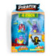 Piratix Wild Kingdom Pack 4 Figuras Varios Modelos