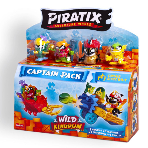 Piratix Wild Kingdom Captain Pack Varios Modelos